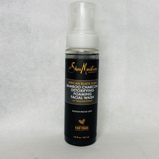 shea moisture detoxifying foaming facial wash