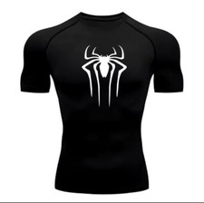 Compression Shirt Men Fitness Gym Super Hero Sport Running T-Shirt
