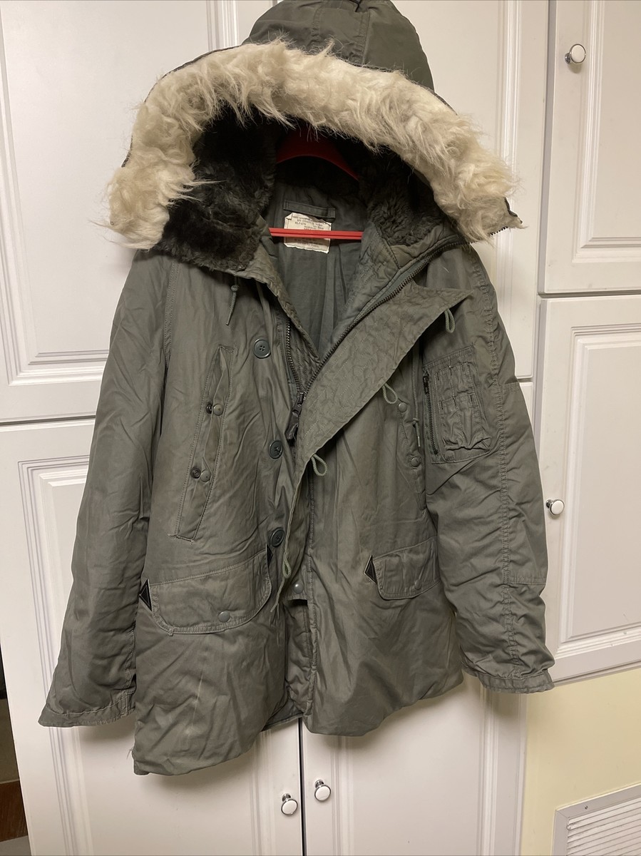 N-3B VINTAGE NICE Military Issue Snorkel Extreme Cold Weather