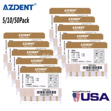 AZDENT Dental Endo Gold Taper NITI Rotary Files Engine Use 25mm SX-F3