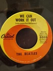 THE BEATLES  7" 45 RPM "Day Tripper" & "We Can Work It Out" VG condition