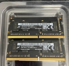 Micron 8GB (2x4GB) RAM MTA4ATF51264HZ-2G6E3 PC4-2666V-SC0-11 MAC Apple