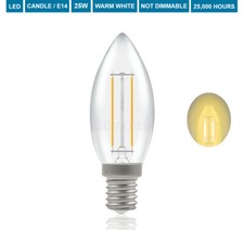 SES Small Edison Screw Cap E14 25W 40W 60W Candle Bulbs Lamps Warm White Light