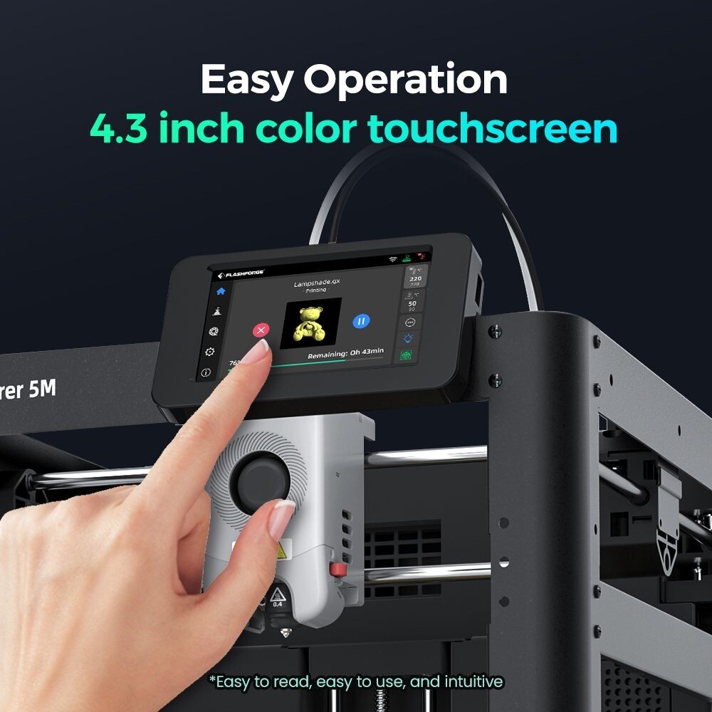 Refurbished】Flashforge Adventurer 5M All Metal Core XY High Speed