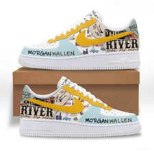 Morgan Wallen River Take My Mind Air Force 1 Shoes