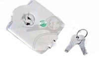 Lambretta Flip Top Deckel Schloss Benzintank Chrom Mit 2 SchlüSsel Li Serie Aes