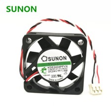 SUNON KDE2404PFVX 24V 1.90W 4010 4CM 3-wire Oil Bearing Mute Inverter Fan