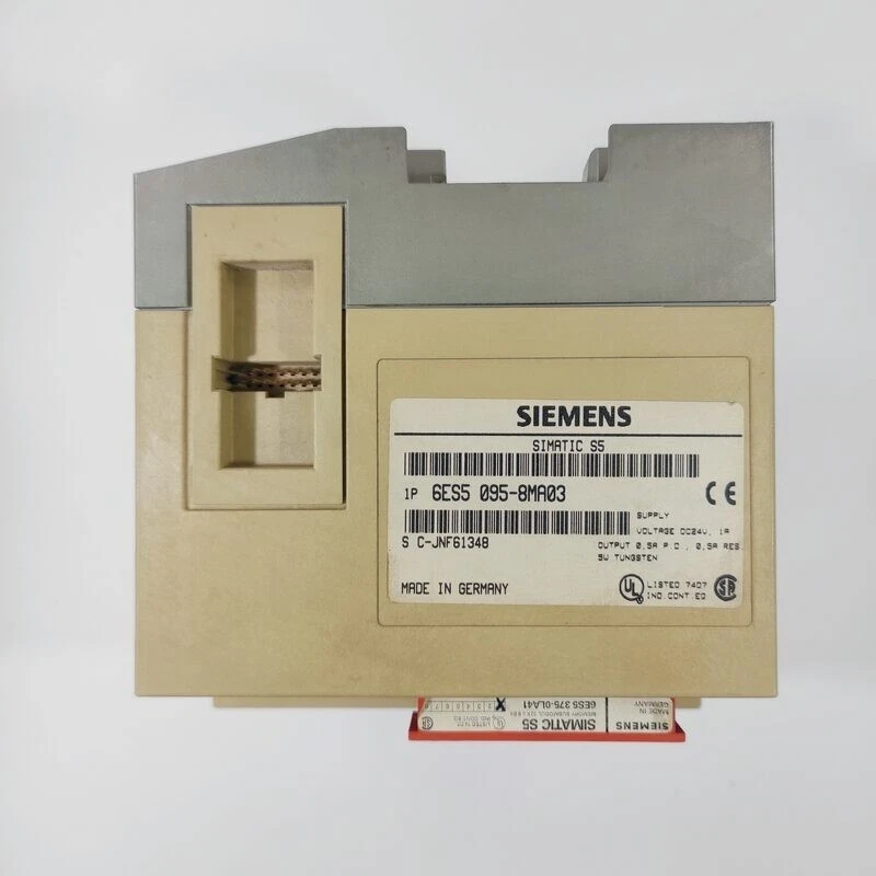 ▀▄▀▄▀ SIEMENS S5 SIMATIC S5-95U - 6ES5 095-8MA03 — S5 95U - 6ES5095-8MA03 - Immagine 2 di 2