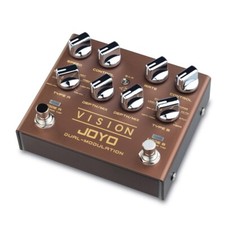 Pedal efecto guitarra Joyo R-09 visión multiefecto doble canal 9V