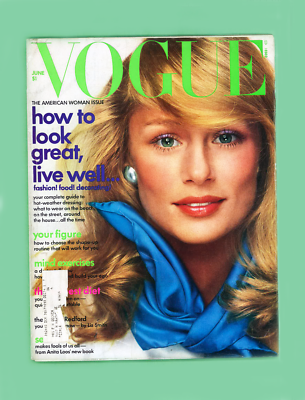 VOGUE-JUNE 1974- CHER by AVEDON -LAUREN HUTTON-CARLY SIMON-WARHOL