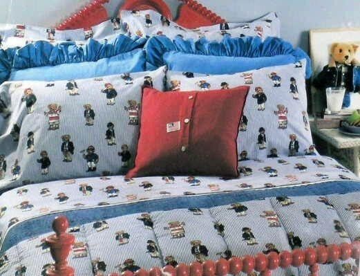 Ralph Lauren Iconic Polo Bear Blue Striped 3-Pc TWIN Sheet Ralph Lauren Iconic Polo Bear Blue Striped 3-Pc TWIN Sheet