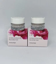 2 x Chantecaille Rose De Mai Cream 0.17oz / 5ml Each Total 10ml New