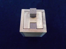 Haselgrove Box wood brain teaser puzzle