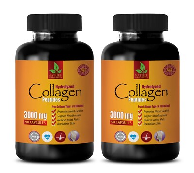 plus hair extra support - COLLAGEN PEPTIDES - anti aging regenerative 2 BOTTLE