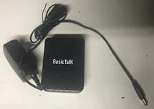 BasicTalk Home Phone Service Model HT701 VoIP Landline Adapter EX COND WORKING