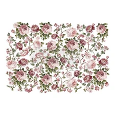 ReDesign Prima KACHA BLUSHING BLOOM Furniture Transfer for Craft Deco