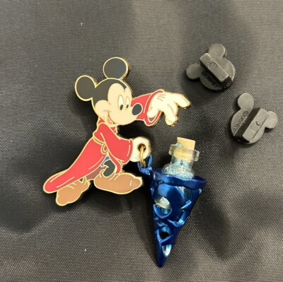 Disney Sorcerer Mickey With Pixie Dust Pin