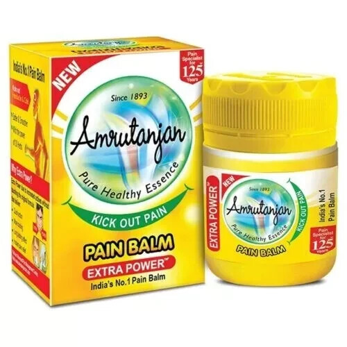 Amrutanjan Extra Power Pain Balm 50ml is the classic headache stiff neck ETC - Picture 2 of 3