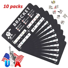 200pcs Dental Orthodontic Brackets Braces Mini Standard Roth Slot.022 3 Hook US