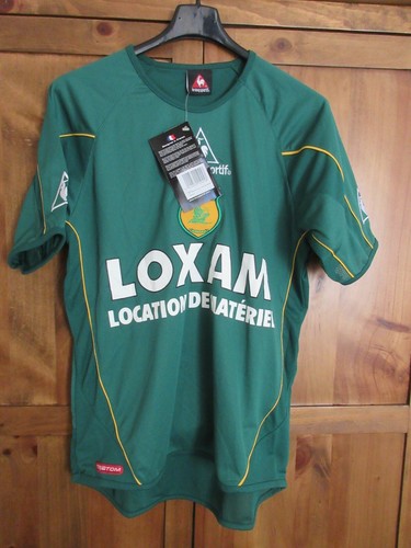 Maillot Extérieur FC Nantes 2002-2003 Le Coq Sportif – Vert, Taille S, Vintage