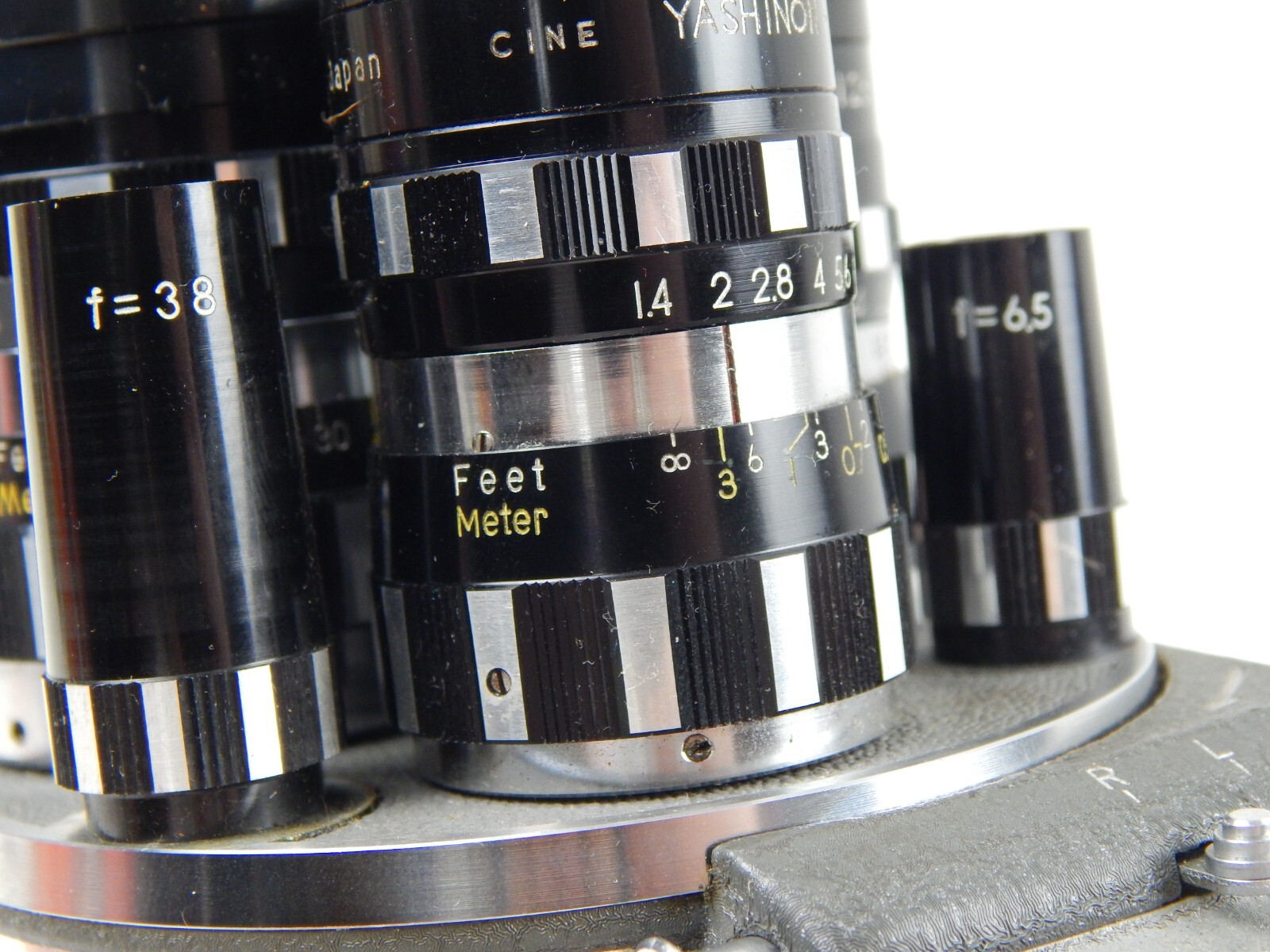 RARE Yashica T3 8mm Movie Camera w/ Grip, All Lenses, Cine Meter, & Case WORKING