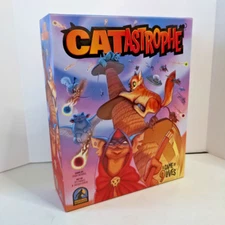CATastrophe A Game of 9 Lives with Paws Out Claws Out Expansion Pack Complete