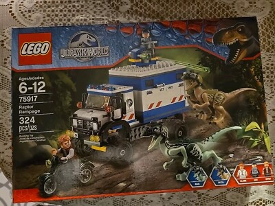 Lego Jurassic Park World Raptor Rampage 75917 - NEW & Sealed | eBay