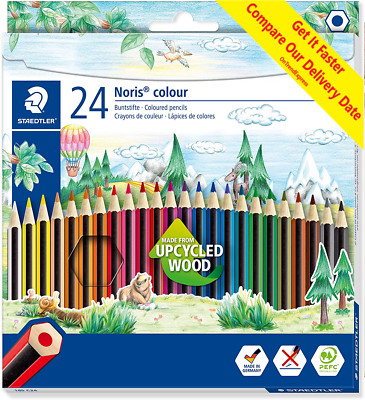Staedtler Noris Colour 185 Coloured Pencil Set of 24
