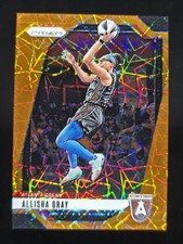 2024 Panini Prizm WNBA #96 Allisha Gray Orange Velocity Prizms Atlanta Dream