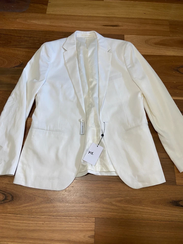 Mens L 40 Yd Linen Blend  Jacket Blazer NWT $199 - image 2 of 4
