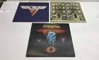 3 Vinyl Records Van Halen Led Zeppelin Boston