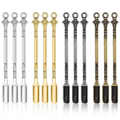 #ad #ad 12 Pcs Mini Spoons Set 4 Colors Tiny Spoons Mini for DIY Necklace Charms Pen... $8.16