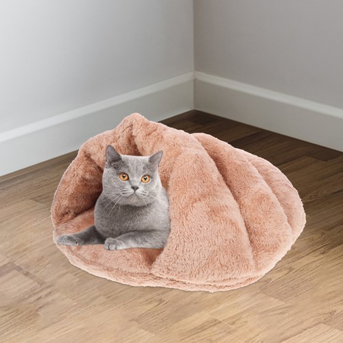 2 PCS Portable Cat Nest Pet Cave Bed Warm Small Animals Cat-pleasing Beds Dog - Picture 11 of 12
