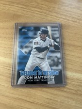 2022 Topps Series 1 - Welcome to the Show Don Mattingly #WTTS-37