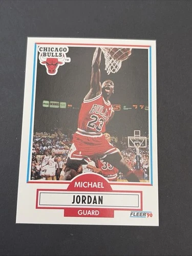 1990-91 Fleer Michael Jordan Chicago Bulls #26