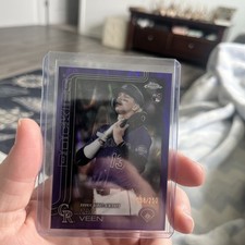 Zac Veen RC, Purple Refractor /250 #USC186 - 2025 Topps Chrome Update