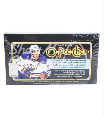 2024-25 Upper Deck O-Pee-Chee Hockey Hobby Box