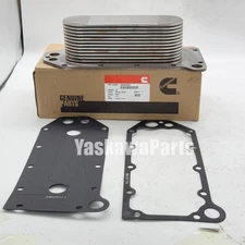 OIL COOLER CORE W/ Gaskets Set For Cummins 6C 8.3C ISC QSC ISL 3906296 3974815