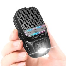 Wearable Bluetooth Speaker Clip on Speaker with RGB/Flashlight Shower Speake ...