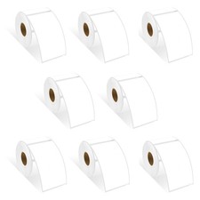 8 Rolls 300 Shipping Labels 30256 for DYMO 400 LabelWriters Printer 2-5/16" x 4"