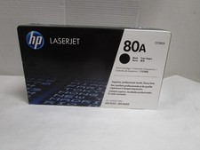 HP 80A CF280A GENUINE Black LaserJet Toner Cartridge NEW SEALED SHIPS FREE