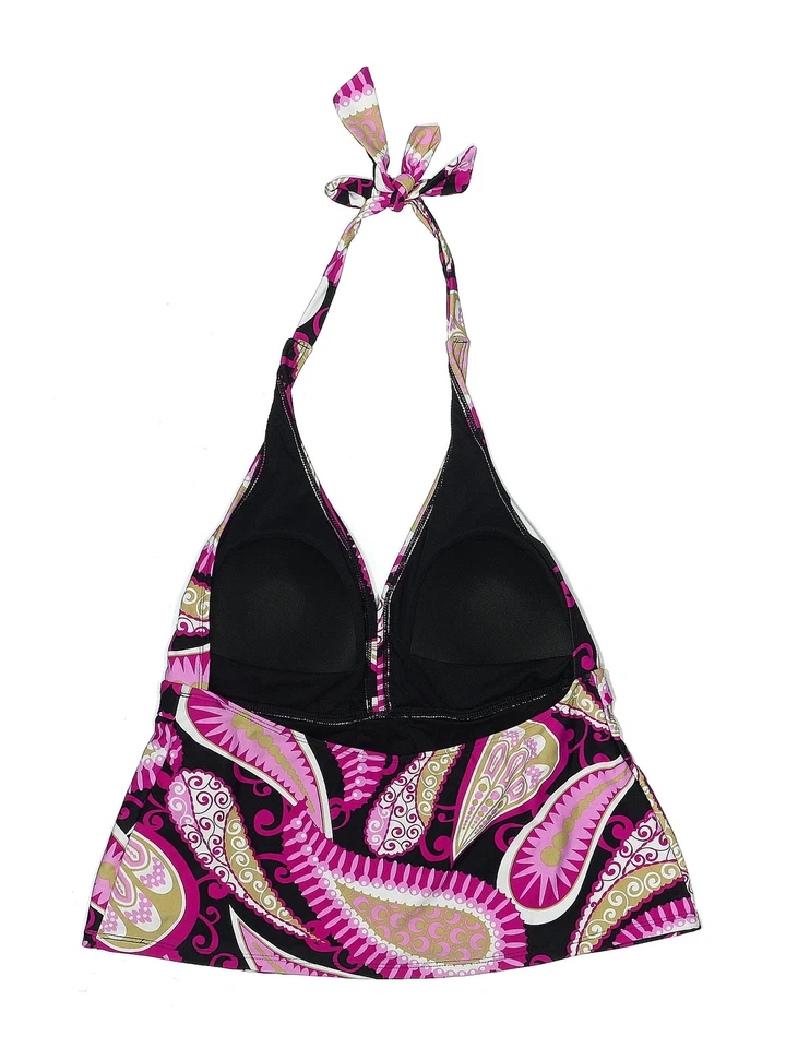 Traje de baño púrpura Faded Glory para mujer 1X Plus Foto 2 de 2