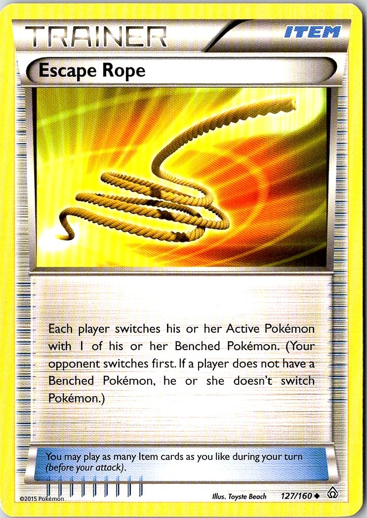 Escape Rope Pokemon Primal Clash 127/160 LP