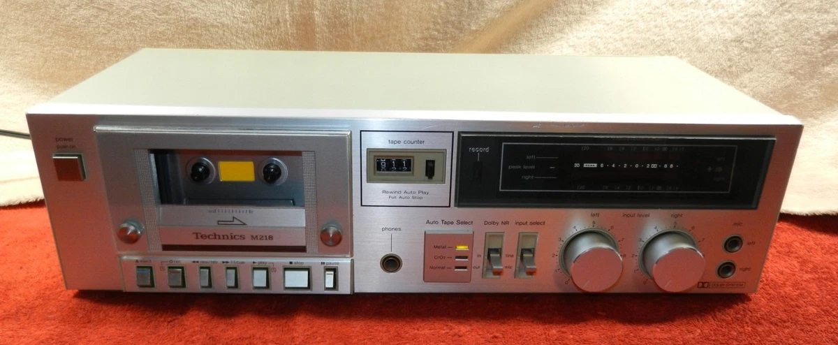 Vtg Technics Model RS-M230 M230 Stereo Cassette Deck Powers On As Is