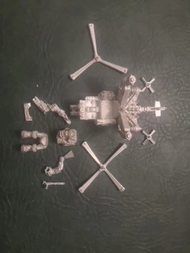 Warhammer 40k Ork Deffkopta Metal OOP Unpainted Partially Assembled - Picture 1 of 1