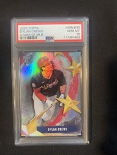 Dylan Crews 2025 Topps Series 1 - Stars of MLB #SMLB-30 (RC) PSA 10