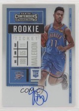 2020-21 Contenders Rookie Ticket Variation Premium Edition Theo Maledon Auto a8r