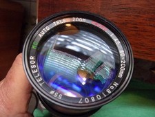 TELESOR MACRO AUTO Tele ZOOM 55mm 810807 LENS 80-200MM 1:4.5