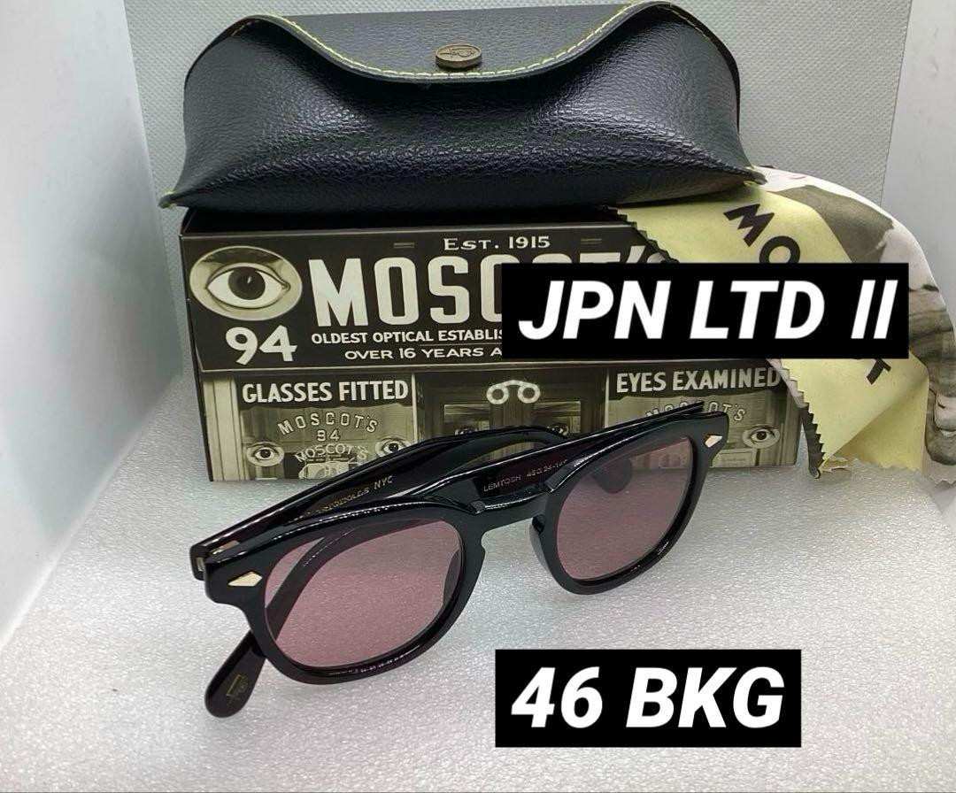 Moscot Lemtosh JPN LTD II 46 BKG Sunglasses Free Shipping Japan | eBay
