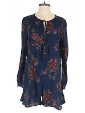 NWT ASTR The Label Women Blue Romper S